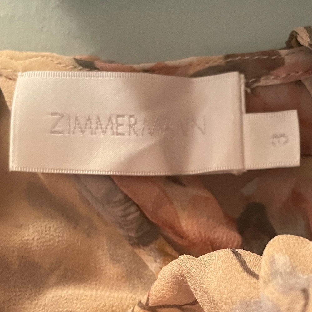 Zimmermann Aerial Ruffle Floral Silk Maxi Dress - Picture 10 of 16